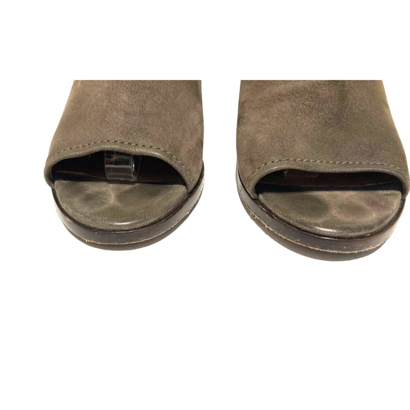 Frye Women's Zippered Ankle Boots‎ Size Brown Leather Size 7M - Picture 5 of 13